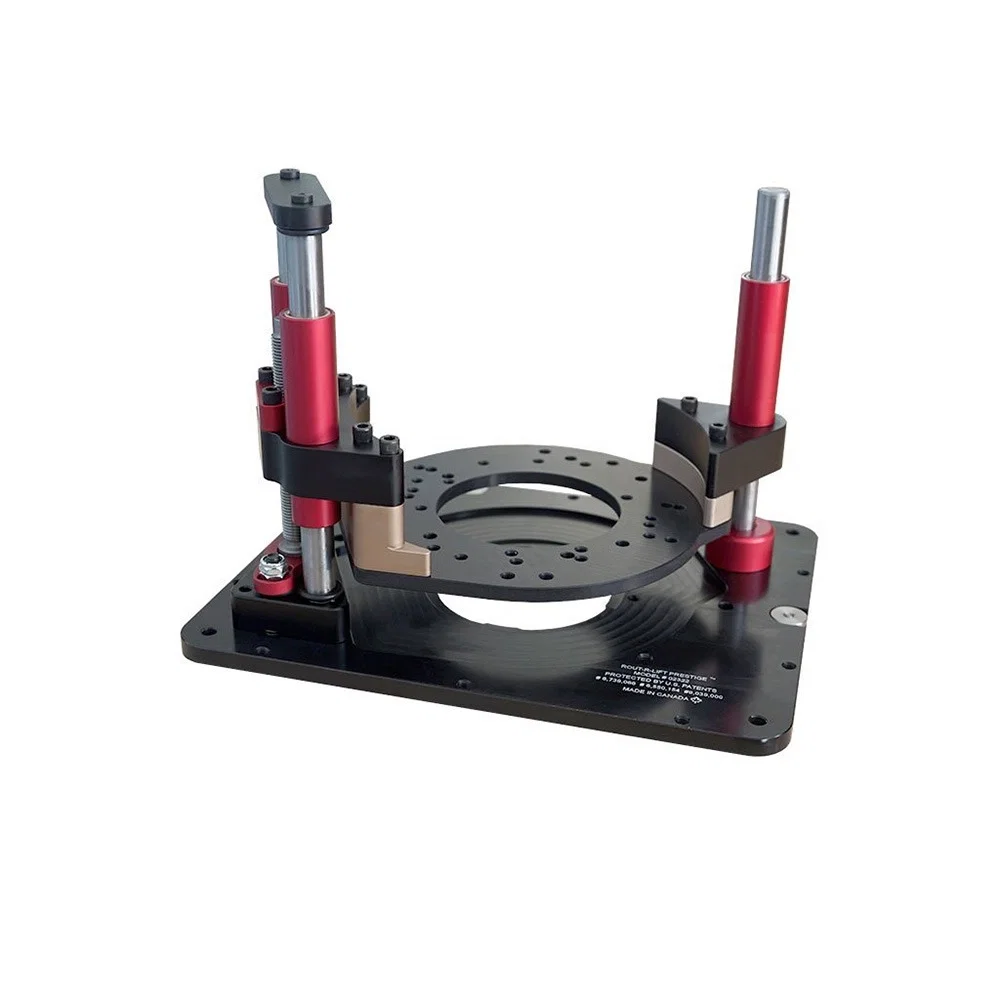 JessEm Rout-R-Lift Prestige for Plunge Based Routers, Drilled Plate (Does Not...