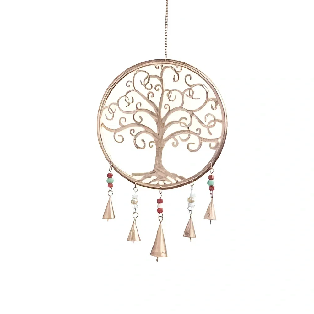 Image of Round Celtic Tree of Life Windchime