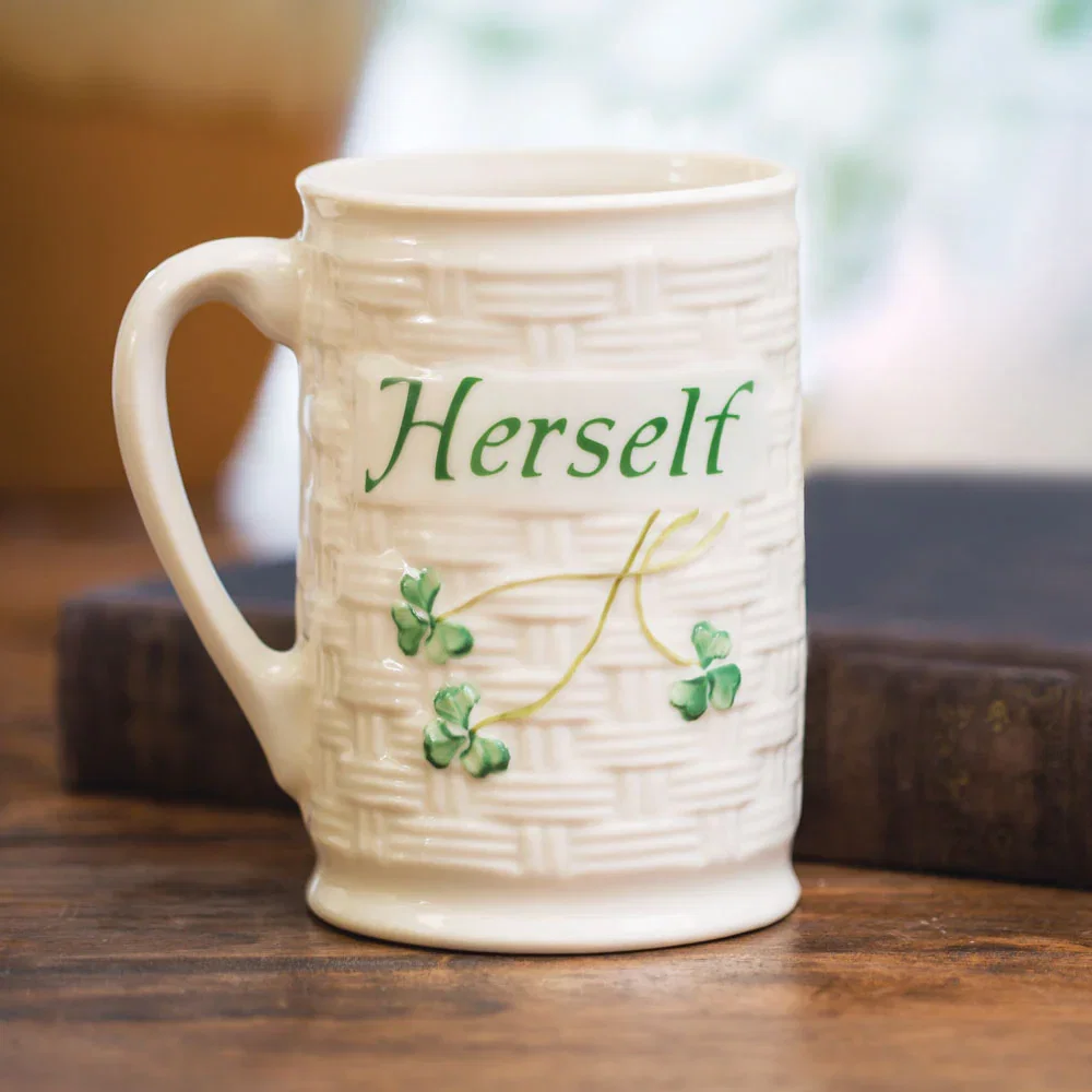 Image of Belleek Herself Mug