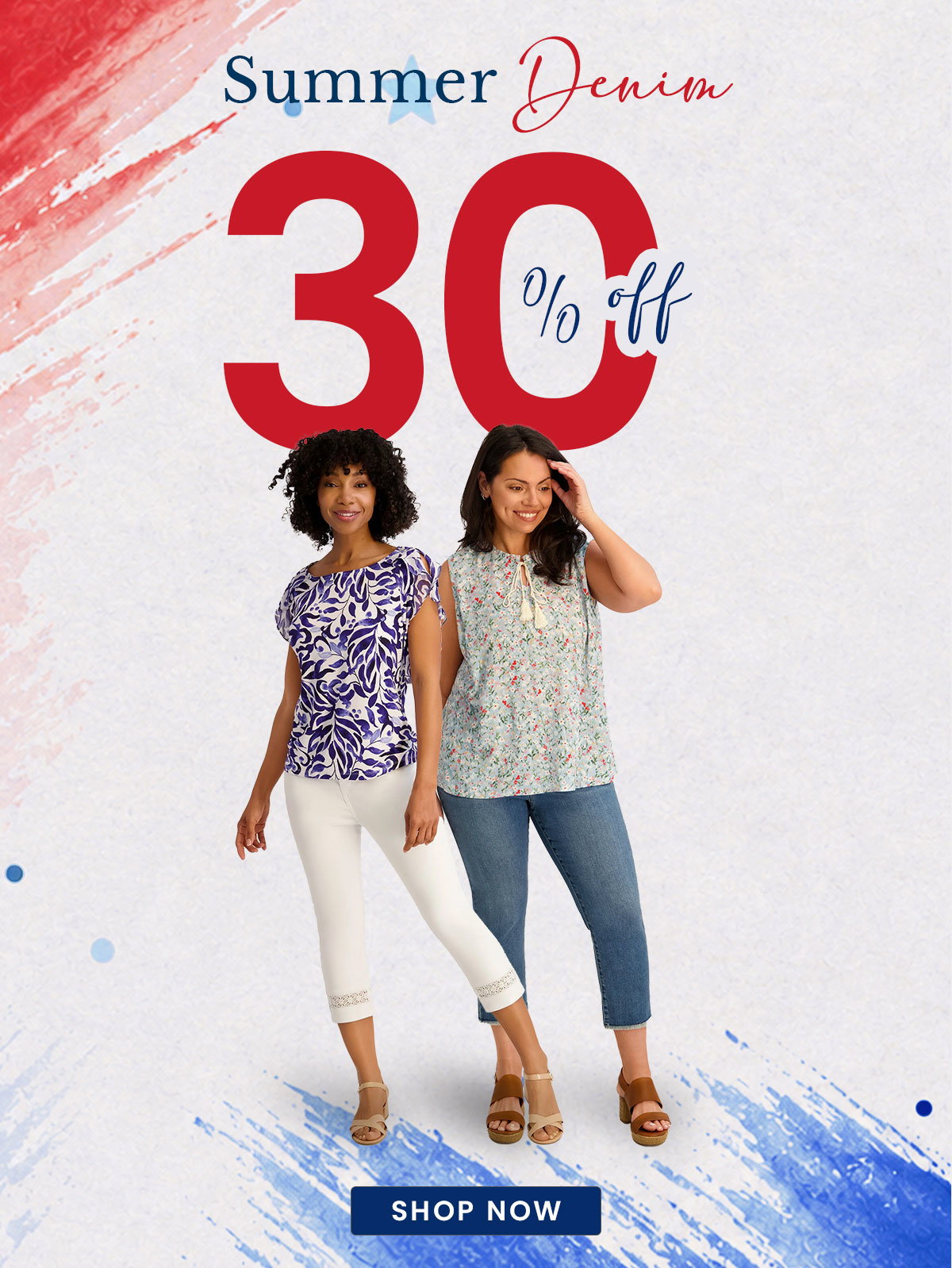 Summer denim 30% off