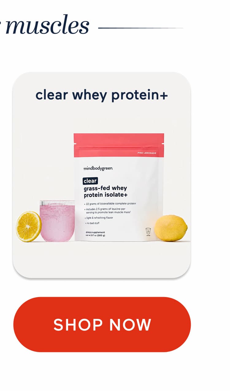 clear whey+