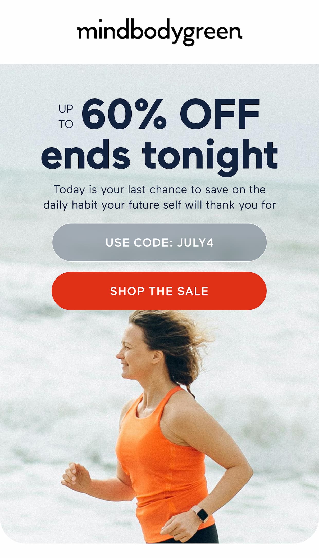 up to 60% OFF ends tonight