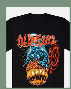 Blink-182 Rabbit Acorn T Shirt