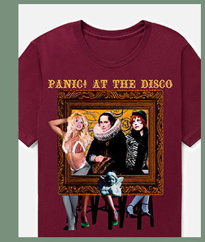 A Fever You Can't Sweat Out T Shirt - Panic! At The Disco