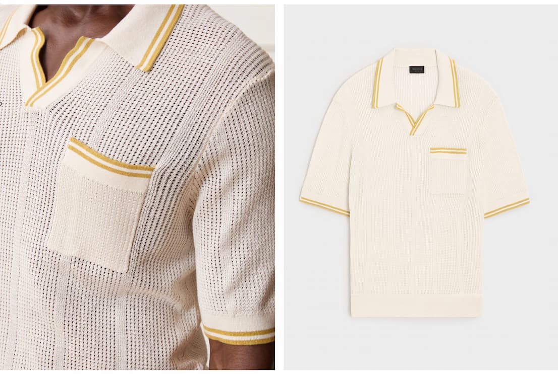 The Harbor Polo in Bisque
