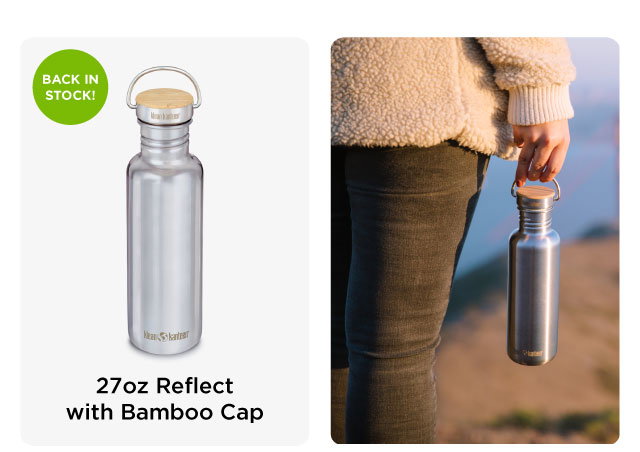 27oz Reflect with Bamboo Cap