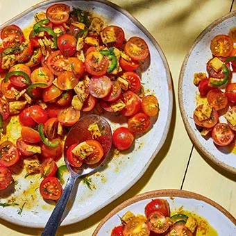 Tomato and Pita Salad 