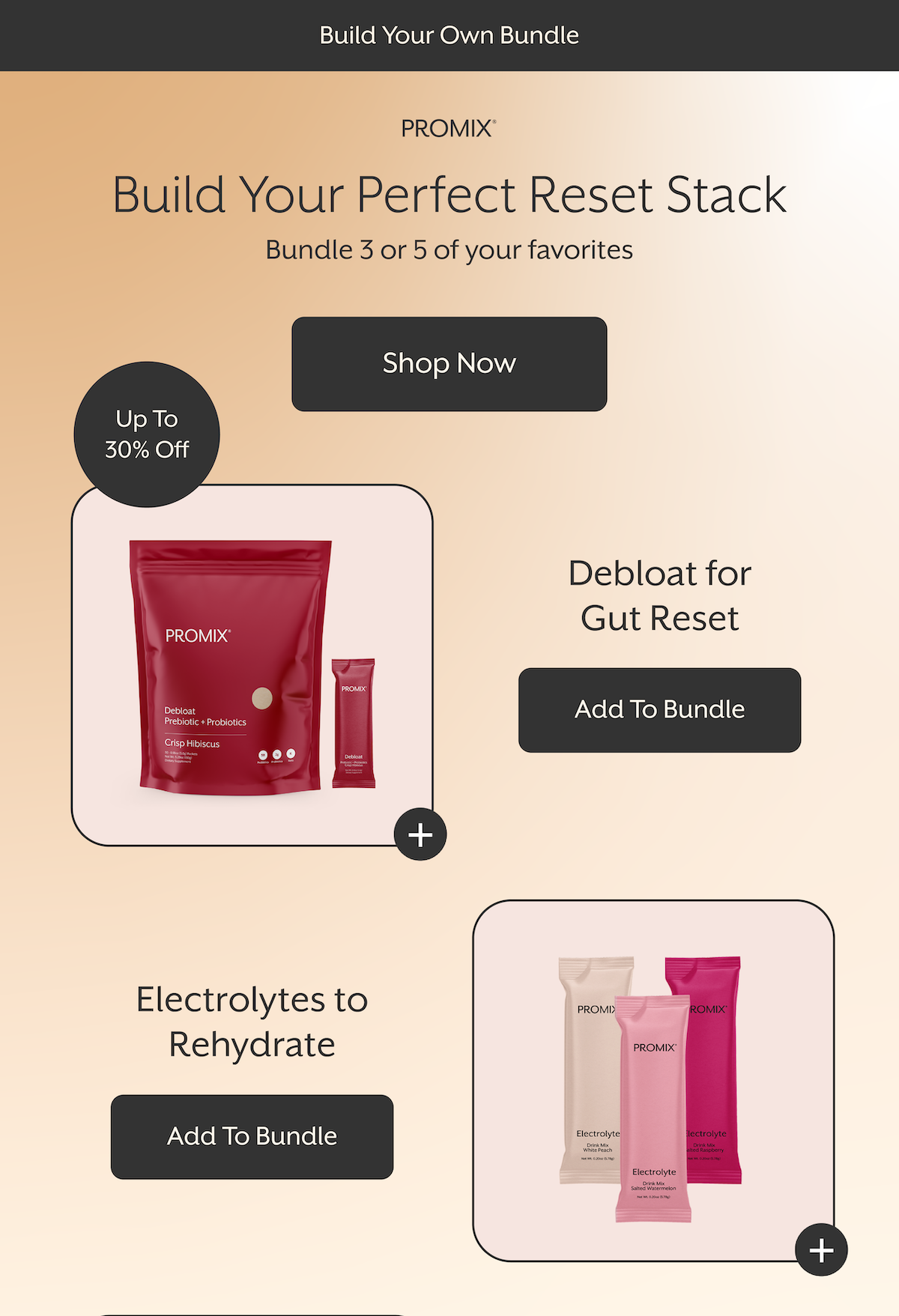 Build Your Own Bundle