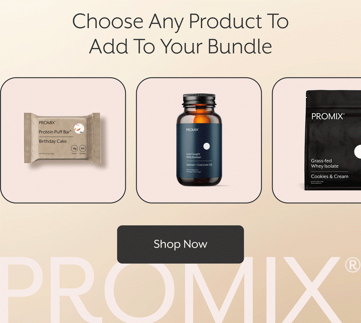 Build Your Own Bundle