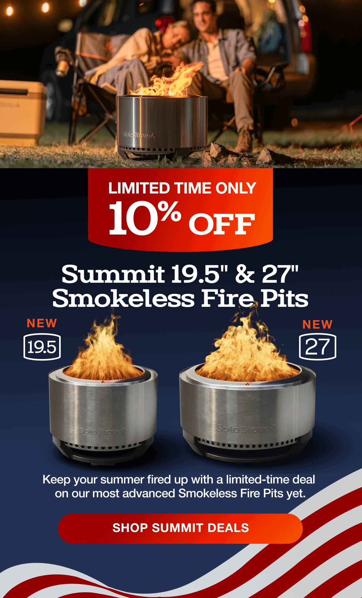Summit Smokeless Fire Pit Series