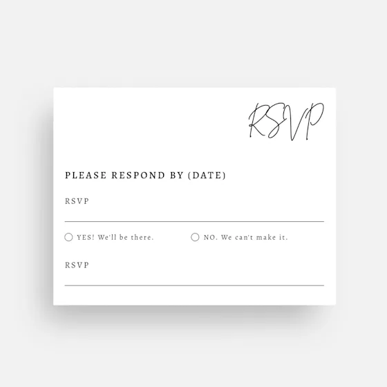 RSVP Cards