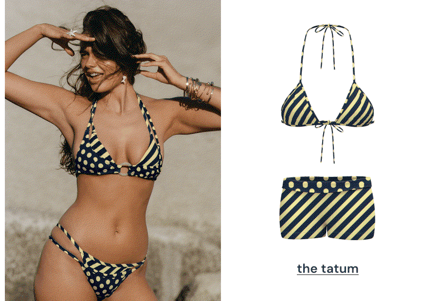 reversible, polka dotted, striped ✨