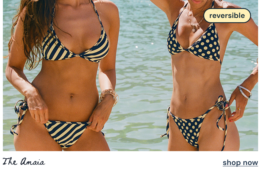 reversible, polka dotted, striped ✨