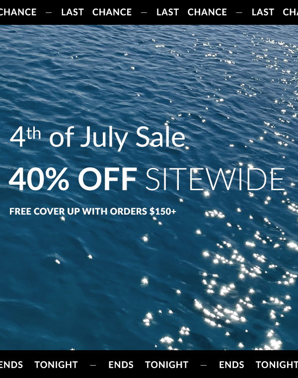 Shop 40% 4th of july