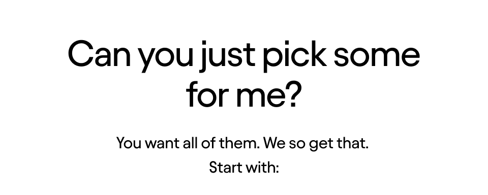 Starter pack