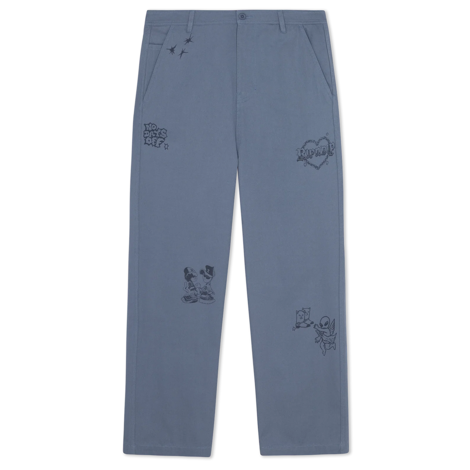 Image of Westside Wide Fit Pants (Slate)