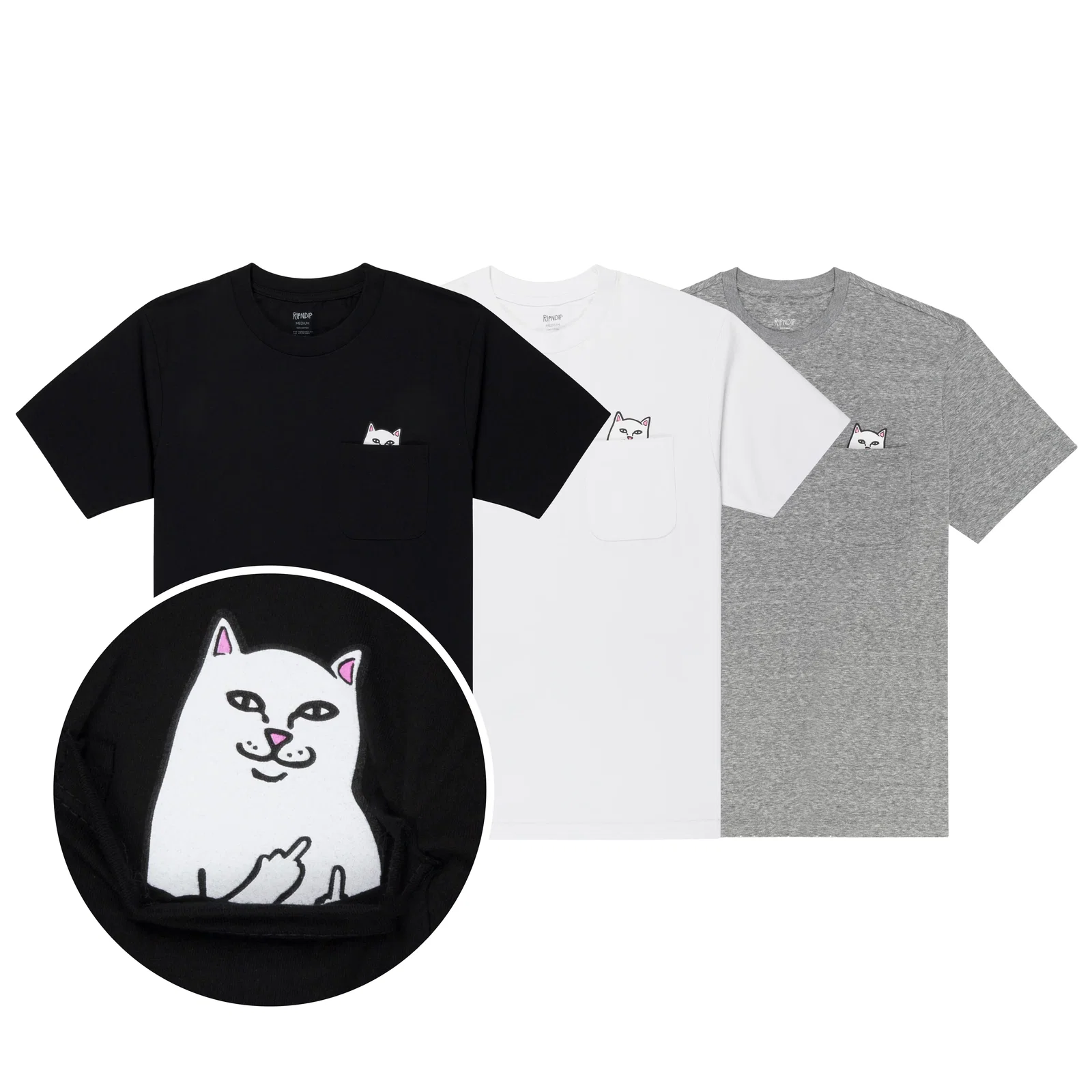 Image of Lord Nermal Pocket Tee 3-Pack