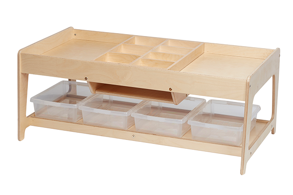 Millhouse™ Investigative Play Table & 4 Clear Tubs