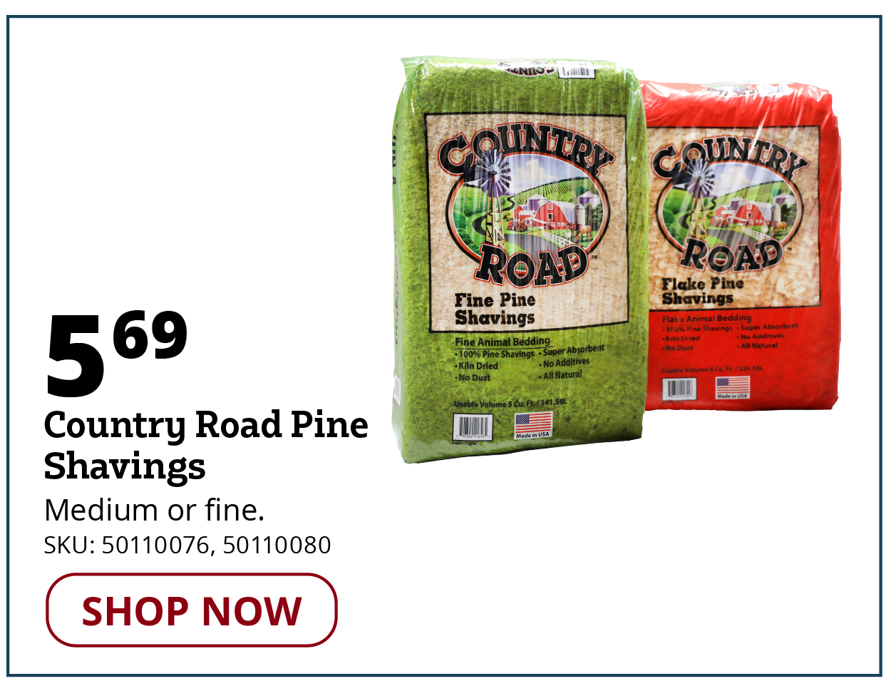 CR Pine Shavings