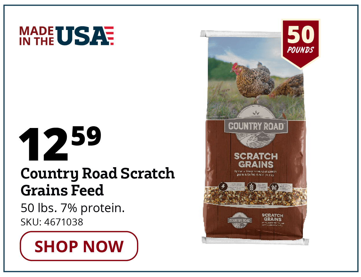 CR Scratch Grains Feed