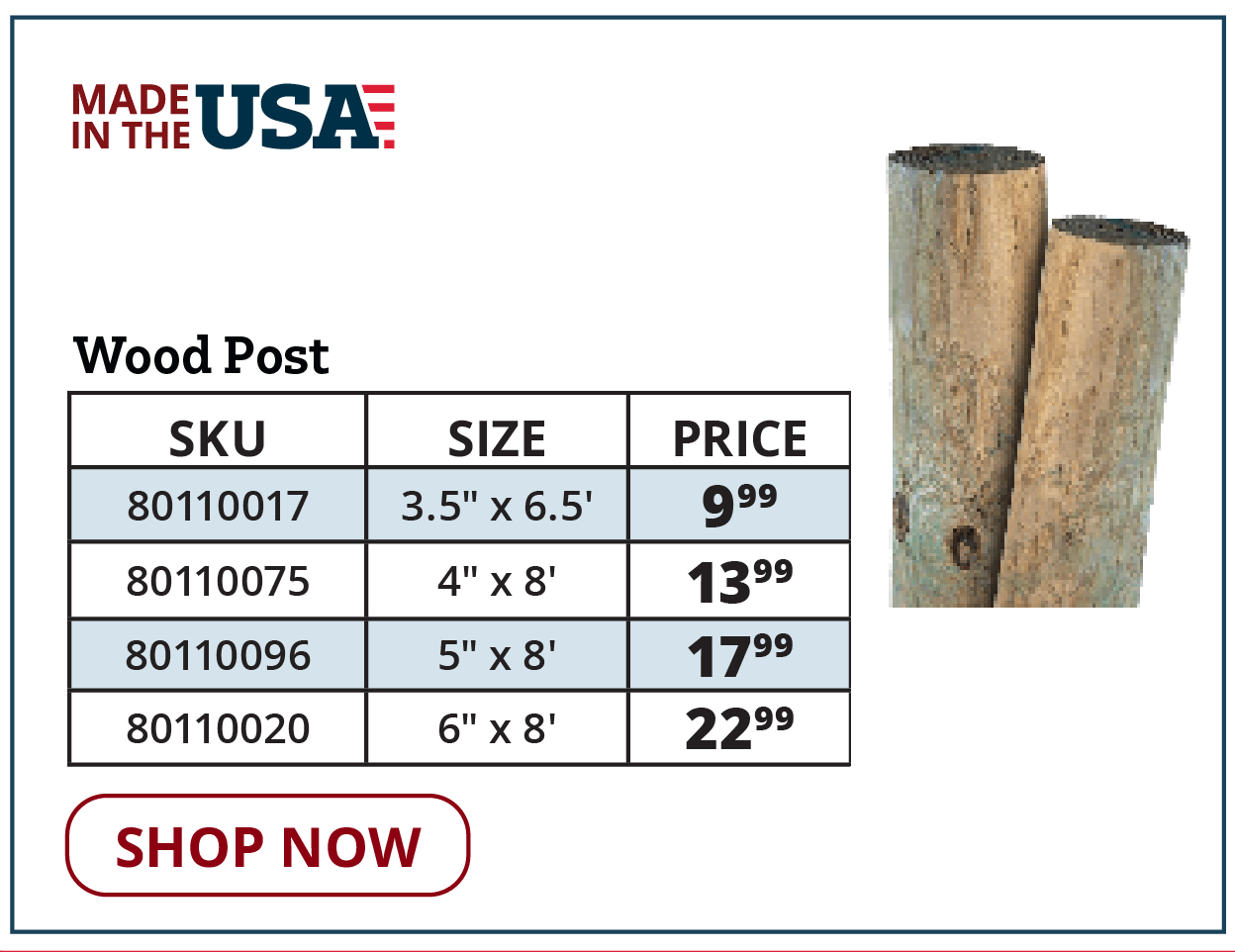 Wood Posts