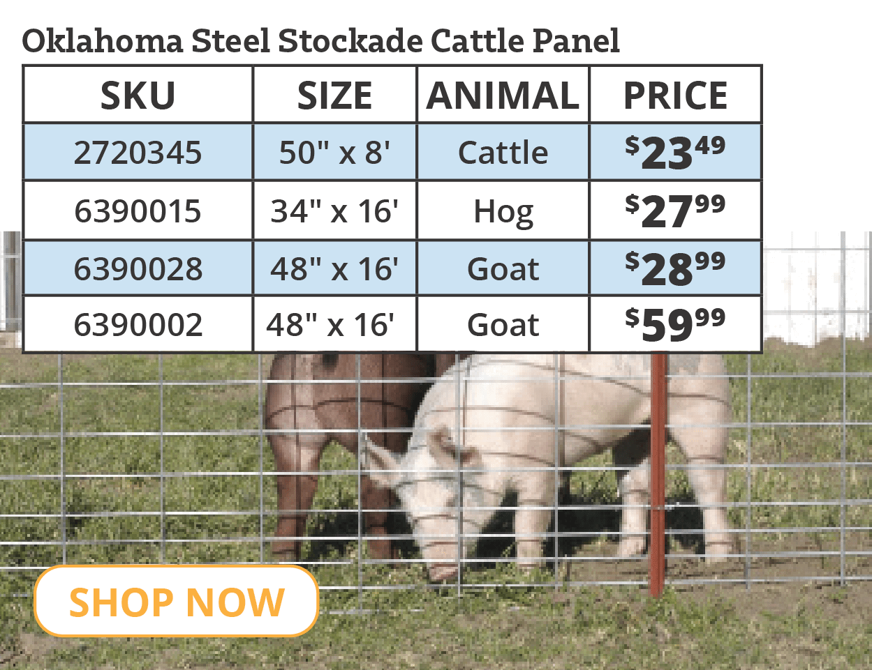 Feedlot Panels