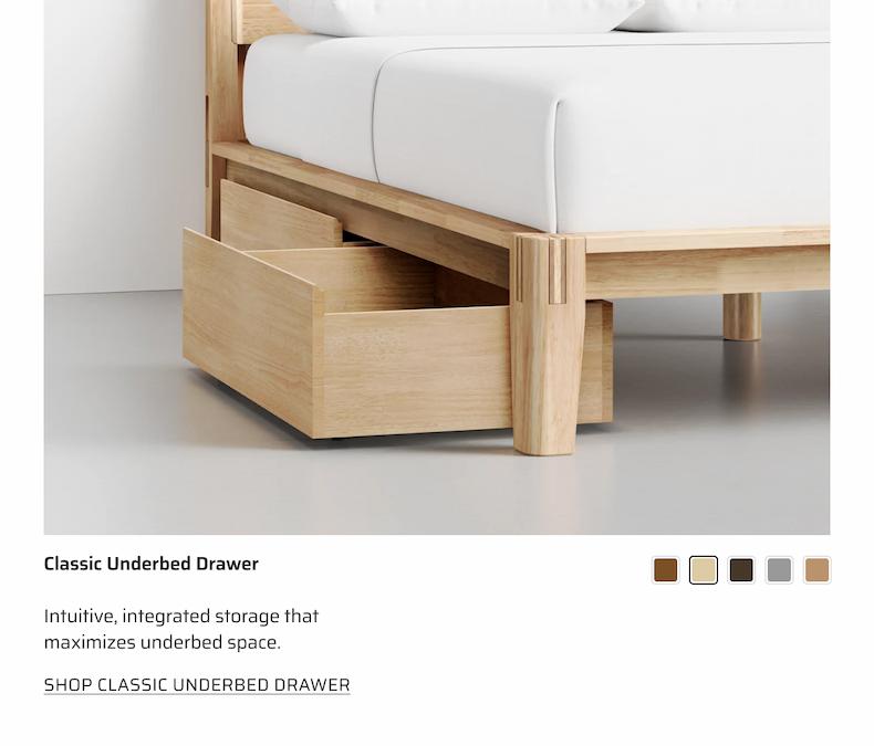 Shop Classic Underbed Drawer