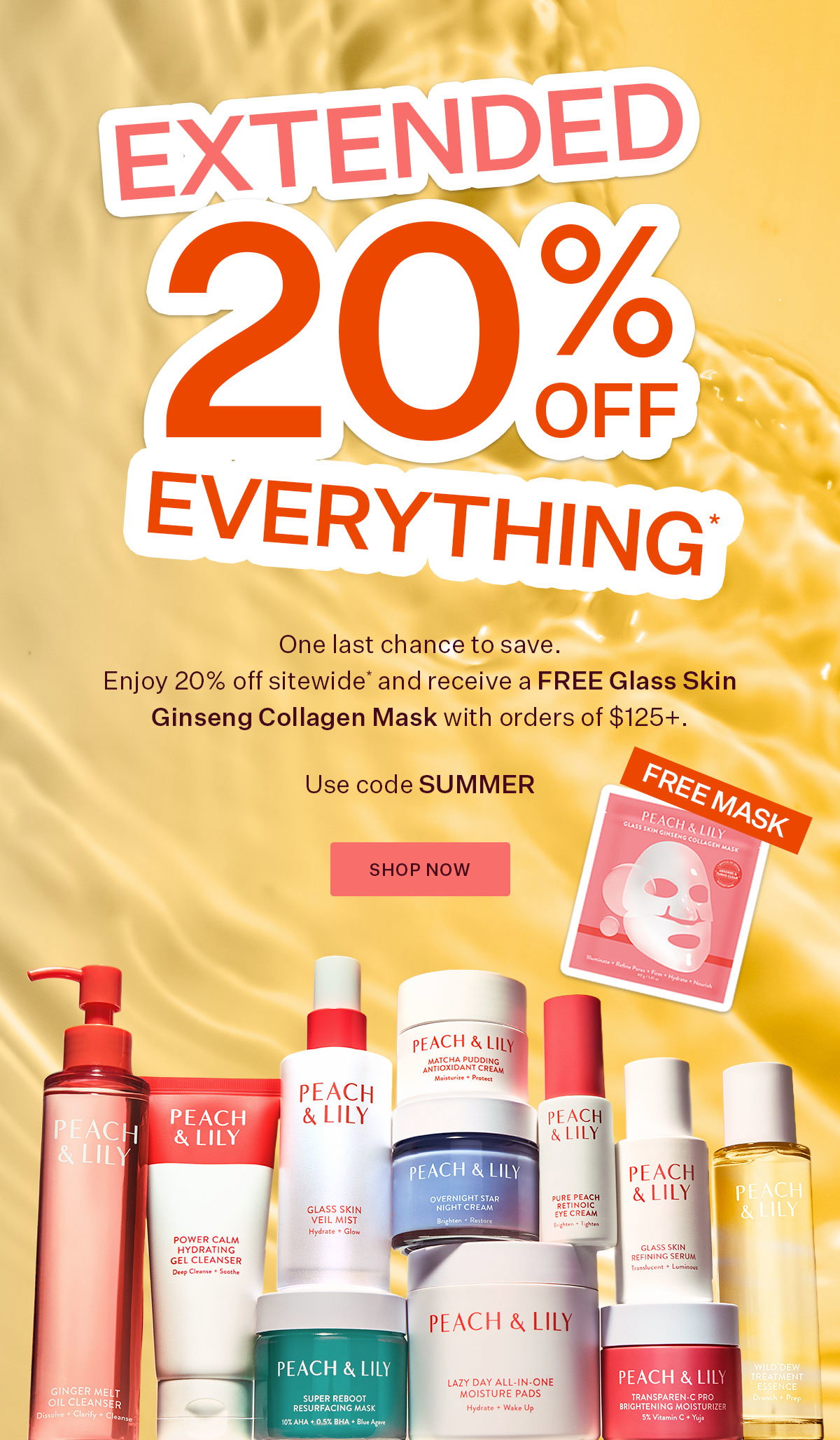 20% Off Sitewide Ends Tonight - use code SUMMER
