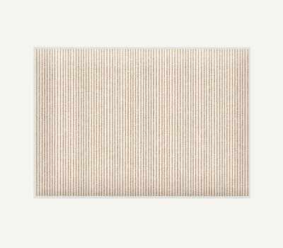 Sandro Stripe Natural Bath Mat
