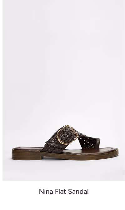 Nina Flat Sandal