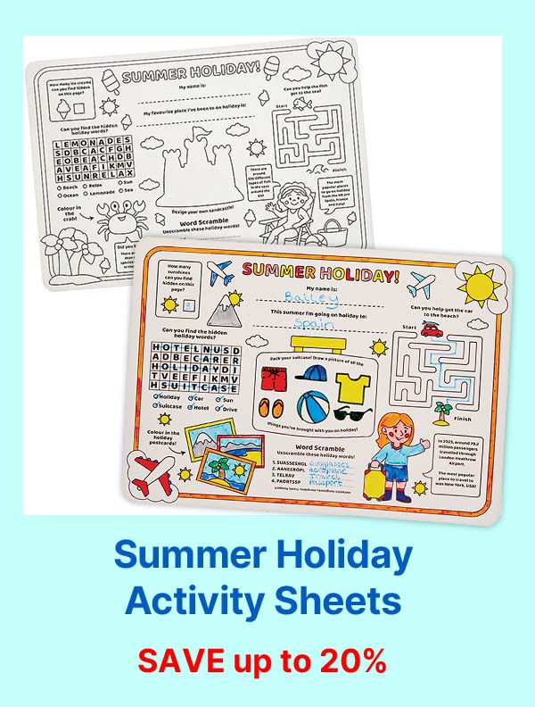 Summer Holiday Activity Sheets