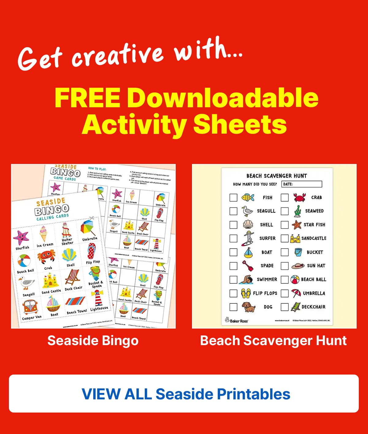 Seaside Printables