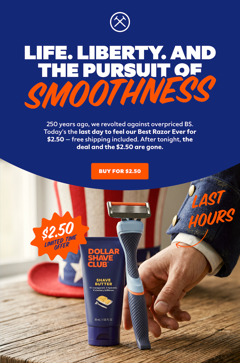 LIFE. LIBERTY. AND THE PURSUIT OF SMOOTHNESS | BUY FOR $2.50