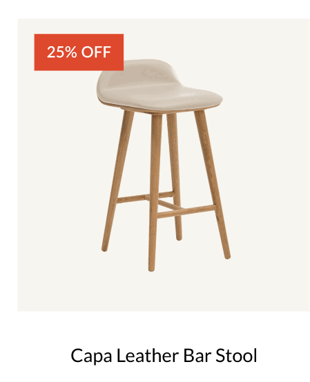 Shop Capa Leather Bar Stool