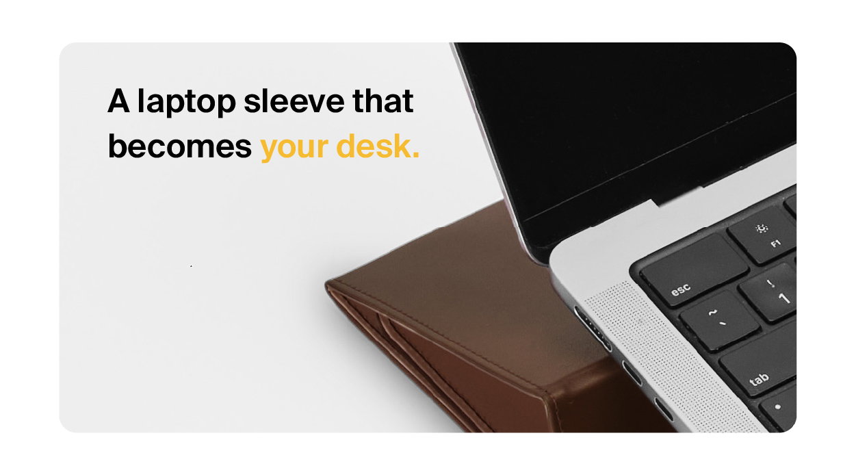 an image of a promotional ad for a travel wallet