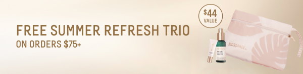 Free summer refresh trio