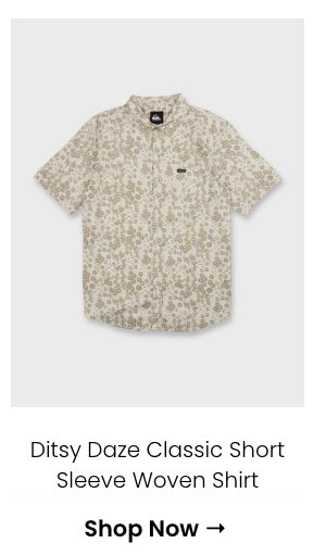 Ditsy Daze Classic Short Sleeve Woven Shirt