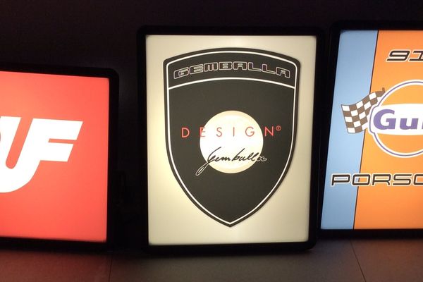 Porsche Sign Collection: Gulf, RUF, and Gemballa LED Signs