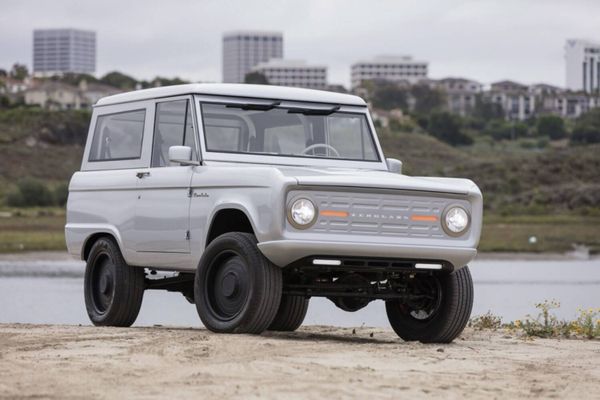 Impeccably Designed and Engineered 1972 Ford Bronco Zero Labs Electric Vehicle