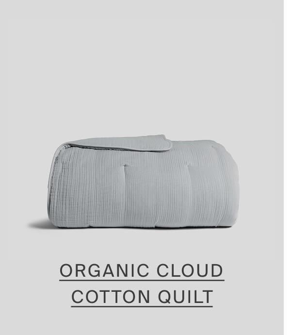 shop organic cloud cotton quilt