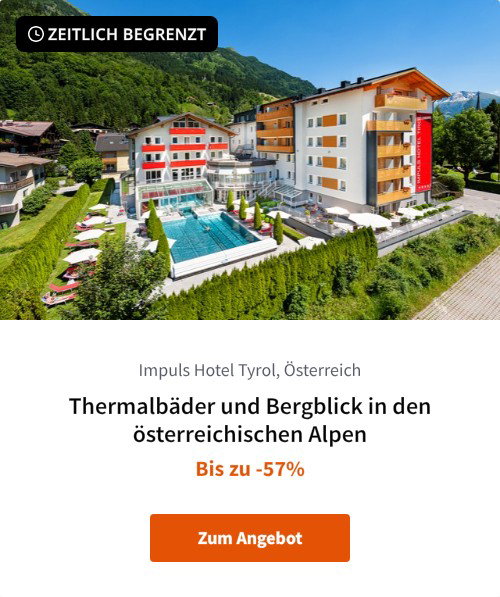 Thermalbäder und Bergblick in den österreichischen Alpen
