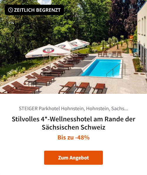 Stilvolles 4*-Wellnesshotel am Rande der Sächsischen Schweiz