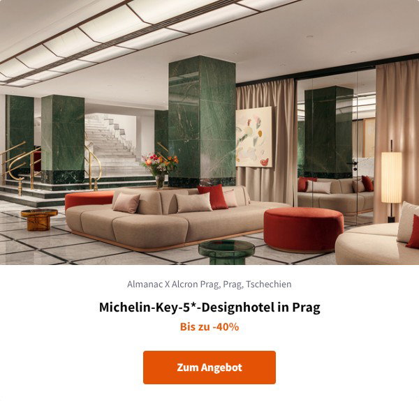 Michelin-Key-5*-Designhotel in Prag