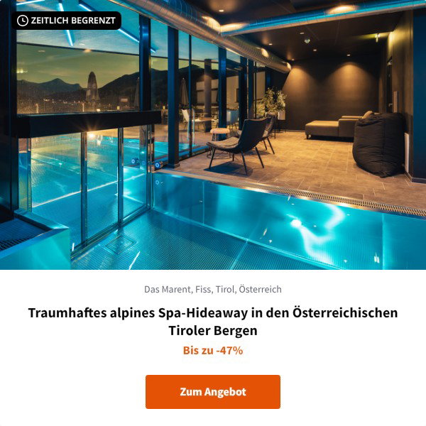 Traumhaftes alpines Spa-Hideaway in den Österreichischen Tiroler Bergen