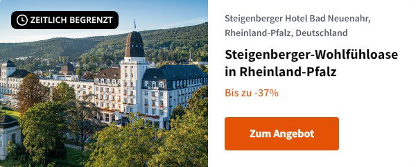 Steigenberger-Wohlfühloase in Rheinland-Pfalz