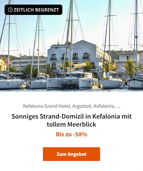 Sonniges Strand-Domizil in Kefalonia mit tollem Meerblick
