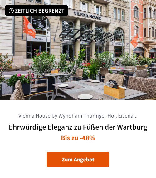 Ehrwürdige Eleganz zu Füßen der Wartburg