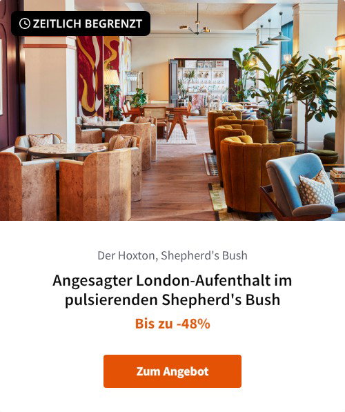 Angesagter London-Aufenthalt im pulsierenden Shepherd's Bush