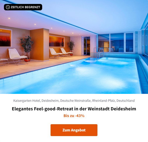 Elegantes Feel-good-Retreat in der Weinstadt Deidesheim