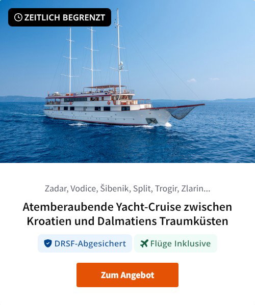 Atemberaubende Yacht-Cruise zwischen Kroatien und Dalmatiens Traumküsten